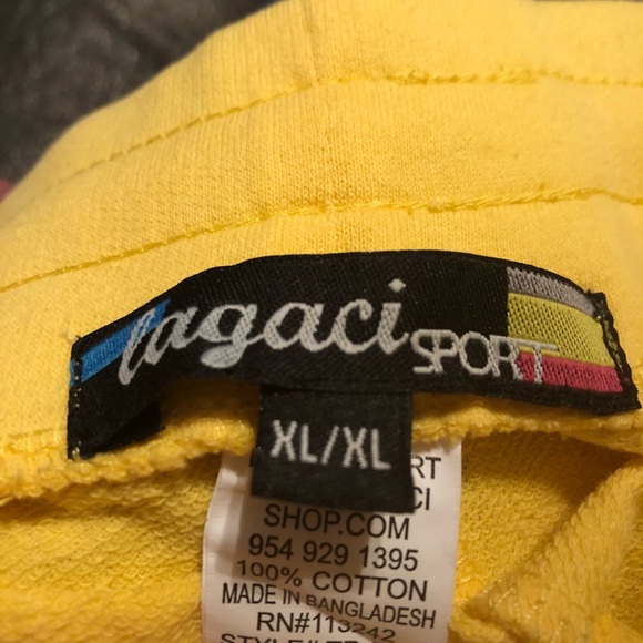 LAGA CI SHOP Yellow shorts - Picture 5 of 5